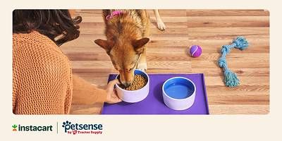 Petsense by Tractor Supply joins the Instacart Marketplace with no markups for delivery in as fast as an hour