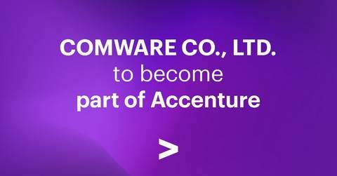 COMWARE Co., Ltd. to become part of Accenture