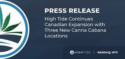 High Tide Inc., August 31, 2026
