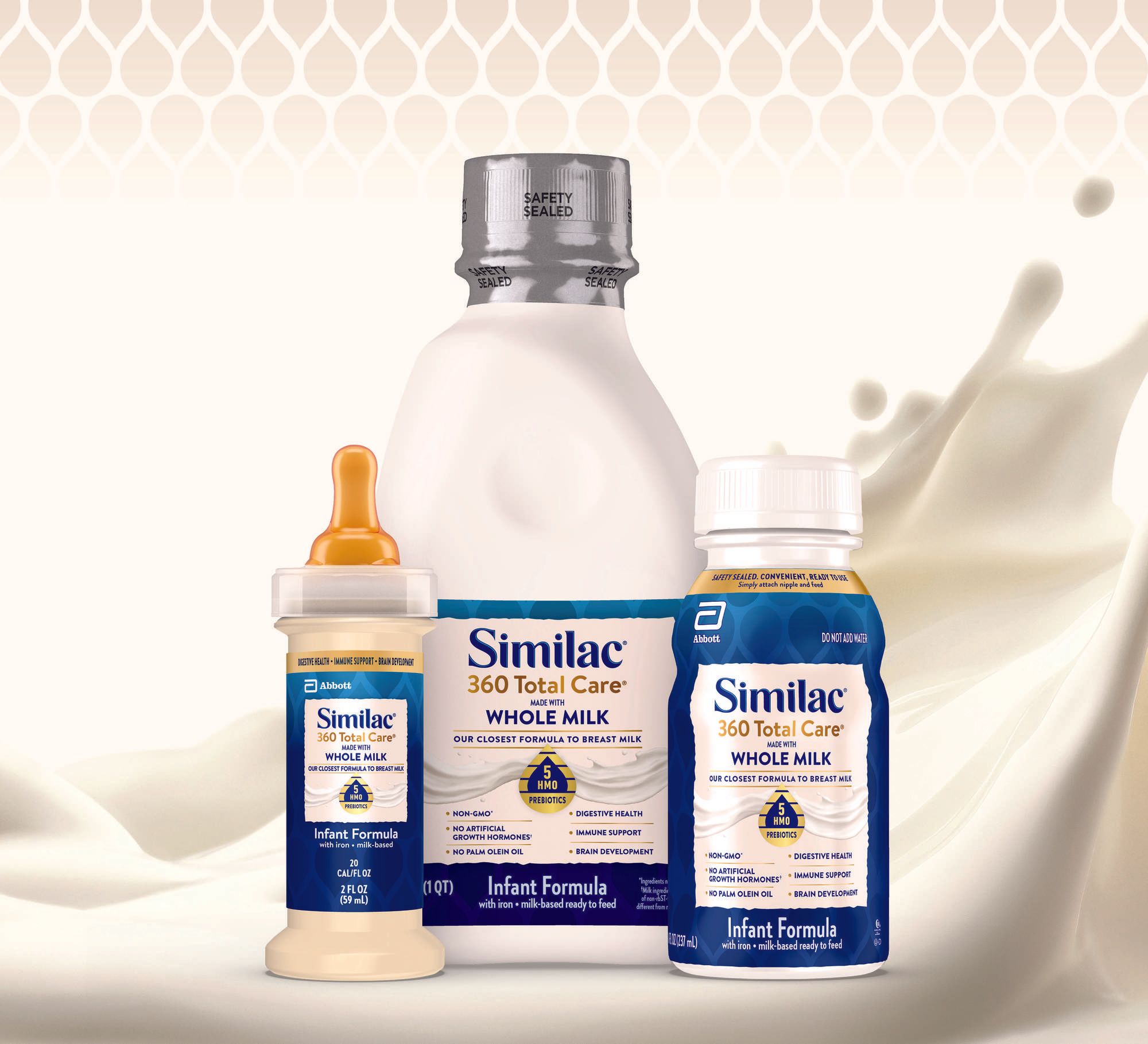 Similac 360 Total Care Made With Whole Milk Ready to Feed Similac 360 Total Care Made With Whole Milk Ready to Feed