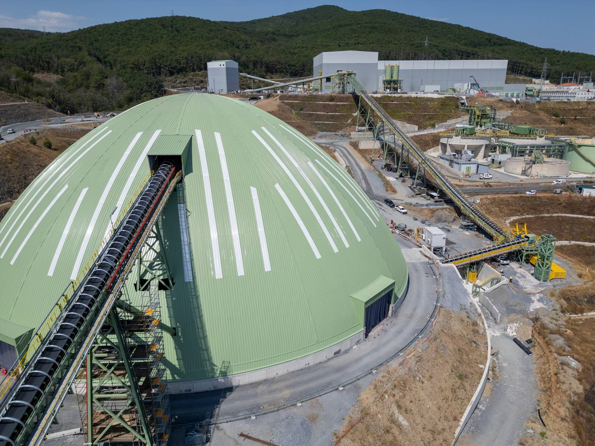 Dome-Process Plant
