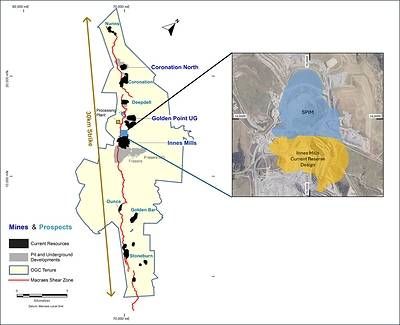 Figure 1: Macraes Property Overview