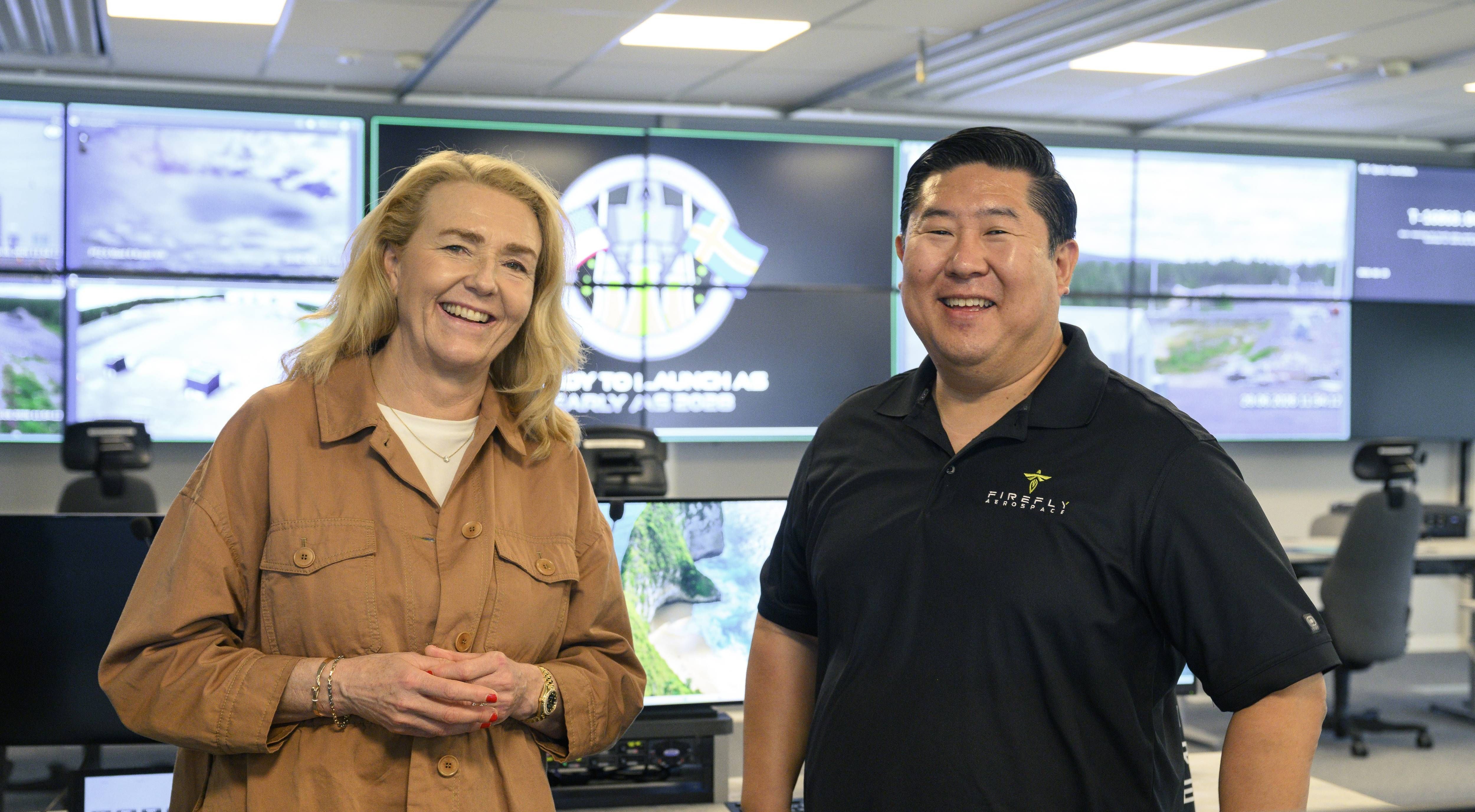 SSC Space and Firefly Aerospace CEOs