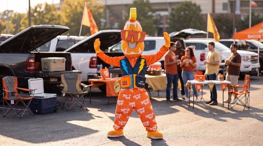 Shock Top Wedge Head Tailgate