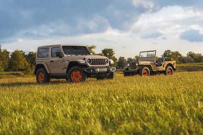 The new 2027 Jeep® Wrangler JL-2A is the 11th drop in the Jeep brand's Twelve 4 Twelve series, pairing legendary Trail Rated capability with authentic design cues inspired by the original Willys CJ-2A, the first Jeep vehicle designed for civilian use.