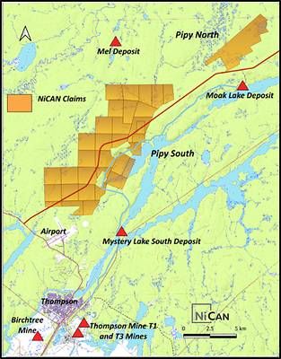 Figure 7: NiCAN Pipy Properties - Location and Infrastructure Figure 7: NiCAN Pipy Properties - Location and Infrastructure