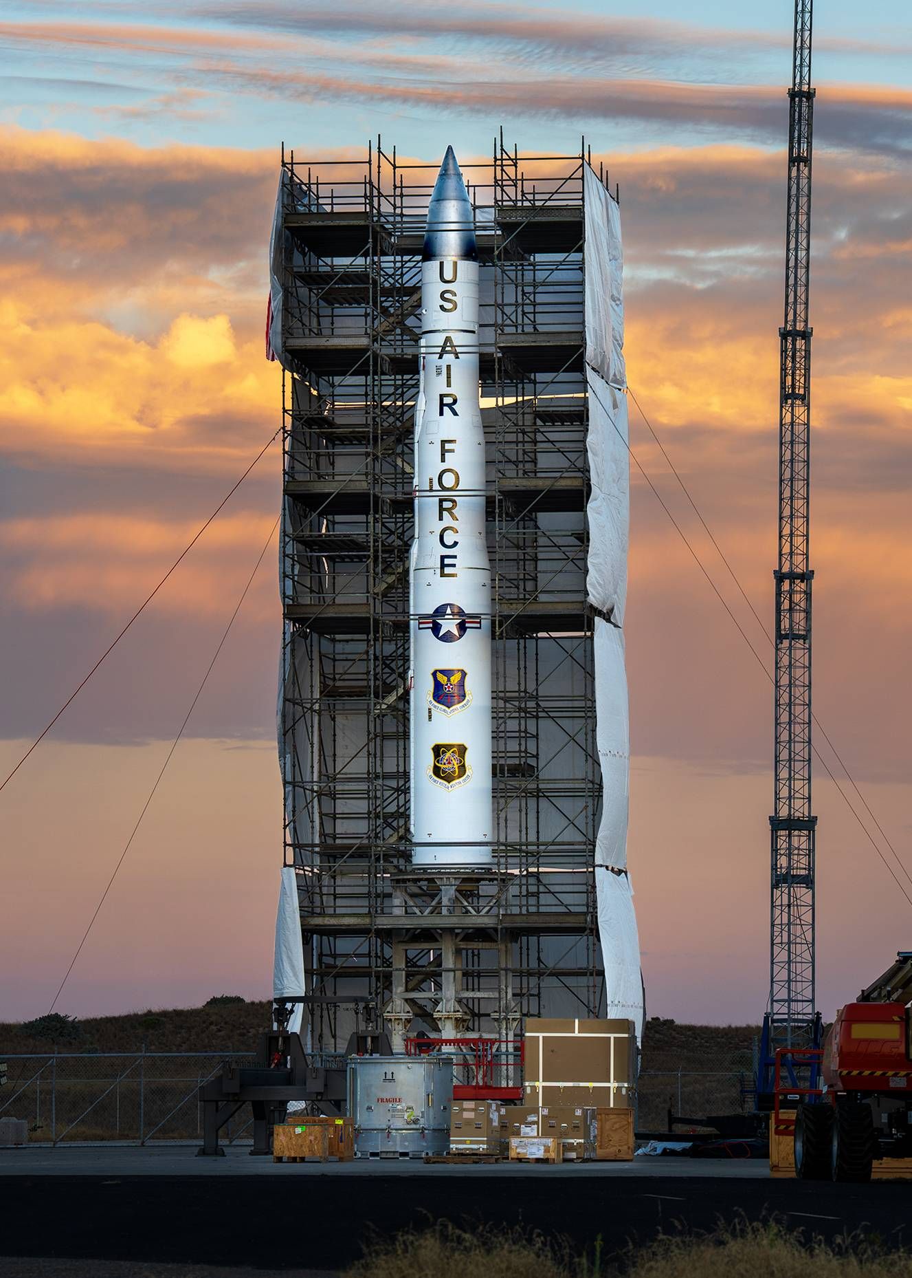 U.S. Air Force and Northrop Grumman assemble inert missile, progress toward Sentinel Flight Testing
