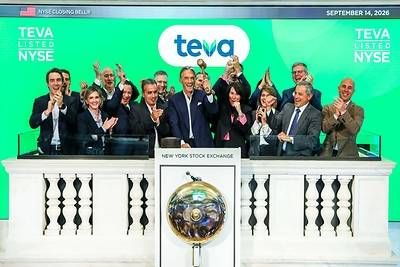 Teva Pharmaceuticals at NYSE September 14