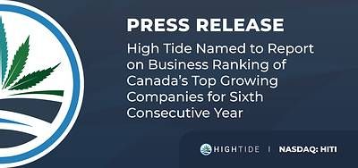 High Tide Inc., September 25, 2026