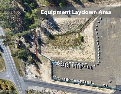 Equipment Laydown Area