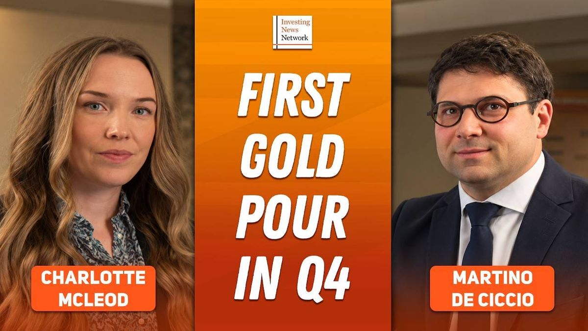 Gold Outlook Strong, First Pour at Koné in Q4 | Montage Gold's Martino de Ciccio