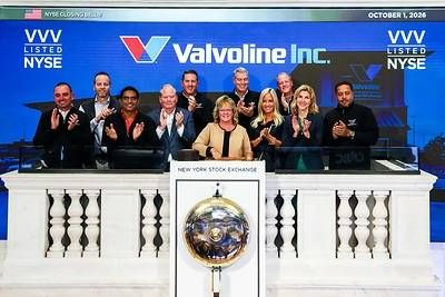 Valvoline at the NYSE on October 1 Valvoline at the NYSE on October 1