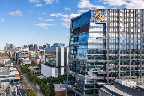 AstraZeneca's Kendall Square Global R&D Center photo credit: Aram Boghosian