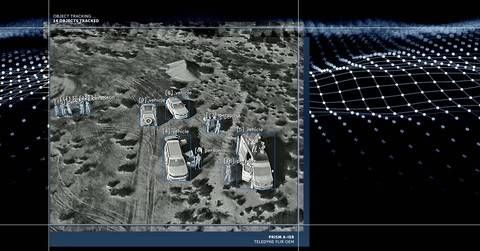 Prism A-ISR automatically detects, classifies, and tracks multiple ground objects in real time, combining thermal and visible sensor data with AI-enabled perception to deliver actionable intelligence for airborne ISR missions.