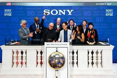 Sony Group Corporation at NYSE on October 5 Sony Group Corporation at NYSE on October 5