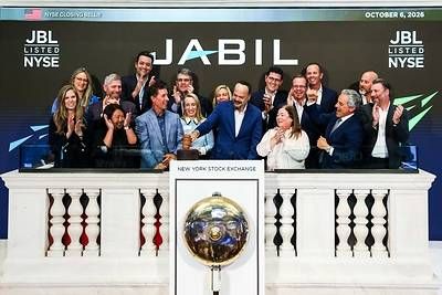 Jabil at the NYSE on October 6