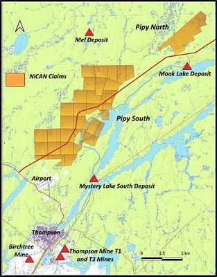 Figure 7: NiCAN Pipy Properties - Location and Infrastructure Figure 7: NiCAN Pipy Properties - Location and Infrastructure