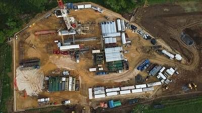 Encantado-1X drill site Encantado-1X drill site