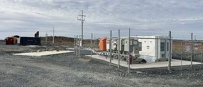 Figure 5 – Newly installed surface power infrastructure for Beta Hunt