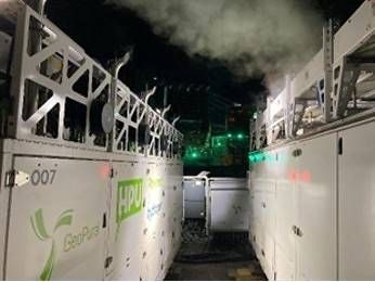 HPU2 providing power at Boomtown