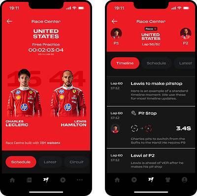 Race Summaries App.
