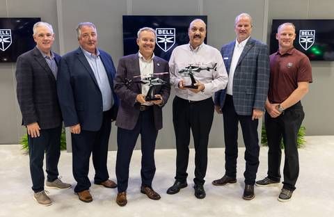 Pictured above left to right: Tom Wagner (GMR), Daniel Sweeza (GMR), Ted Van Horne (GMR), Danny Maldonado (Bell), Lane Evans (Bell), Bobby Frey (Bell)