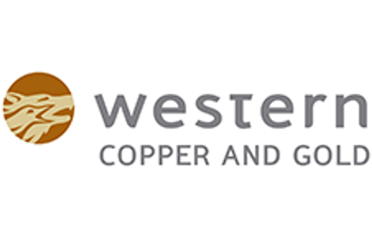 WESTERN COPPER AND GOLD ANNOUNCES COMPLETION OF C$5 MILLION FINANCING WITH RIO TINTO