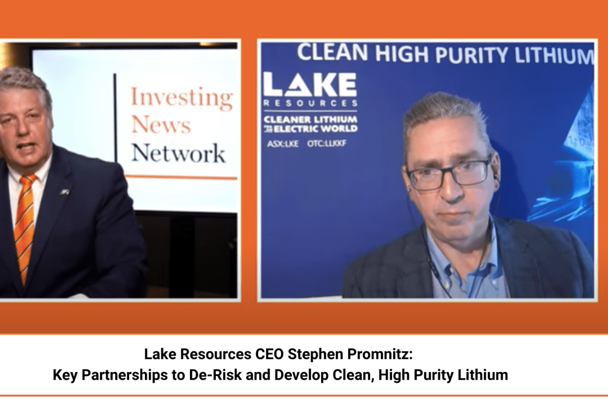 Lake Resources CEO: Key Partnerships to De-risk and Develop Clean, High-purity Lithium