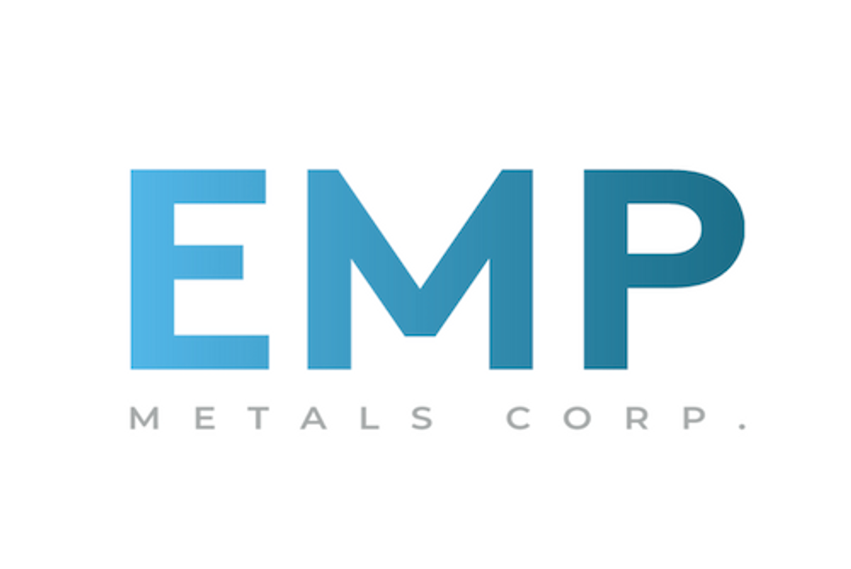 EMP METALS RECEIVES APPROXIMATELY $2.5 MILLION FROM WARRANT EXERCISE
