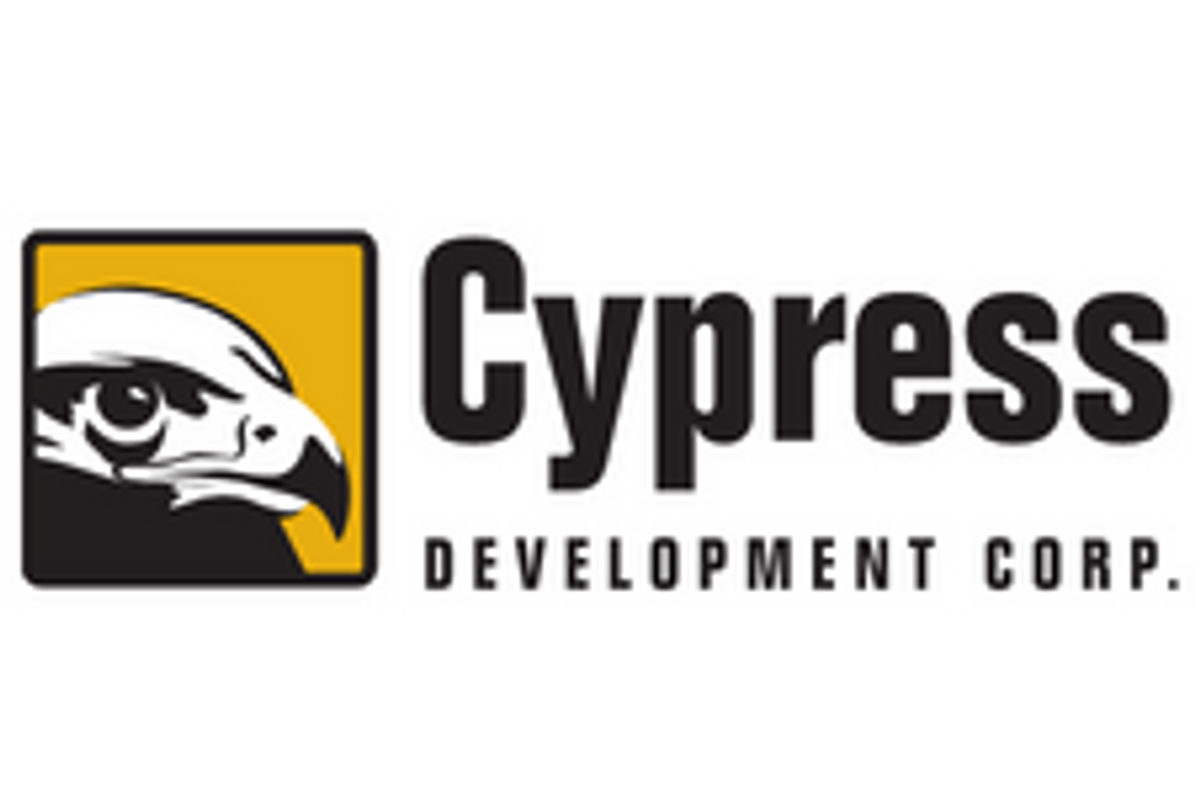 Cypress Dev Grants Options to Acquire 845,000 Shares