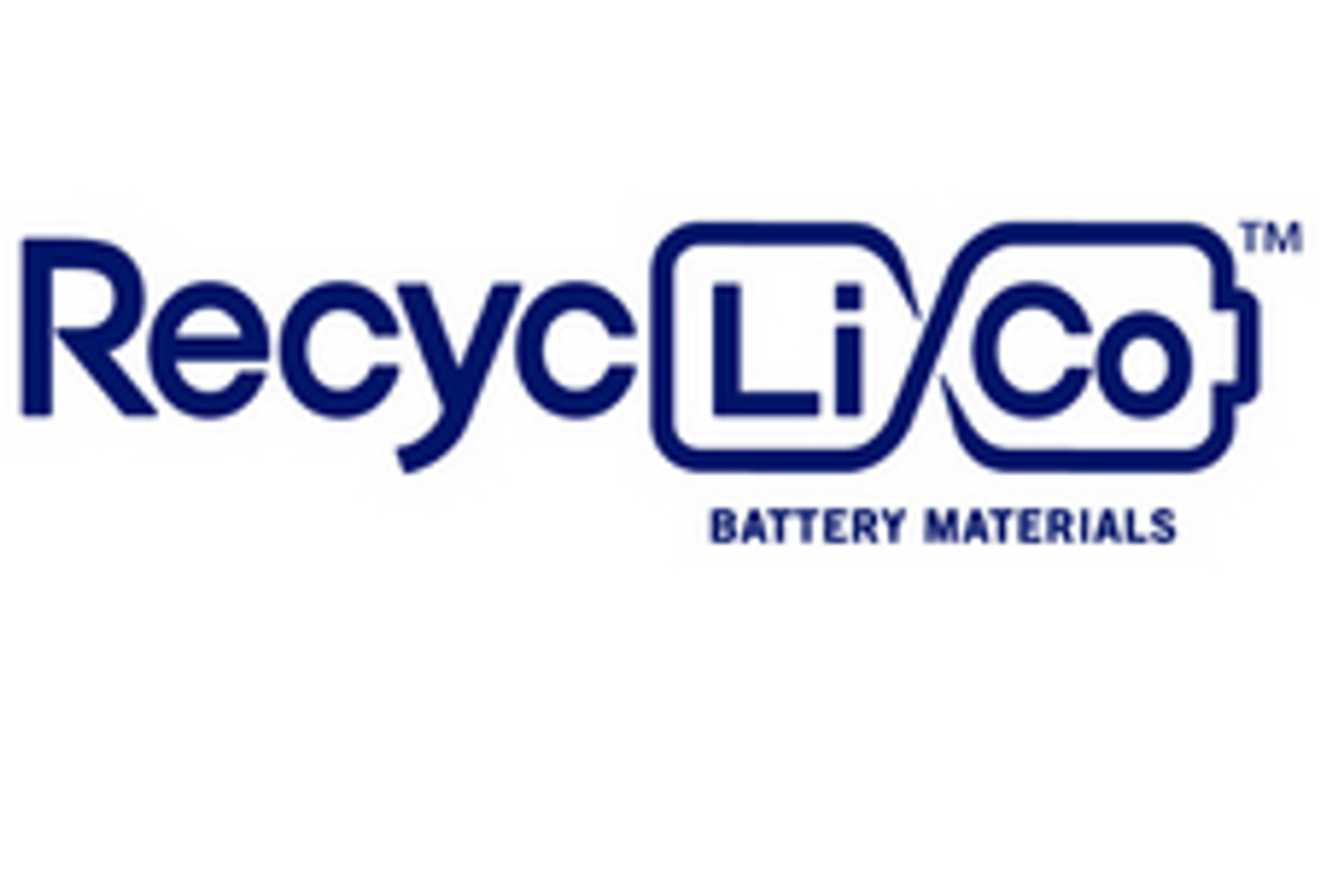 RecycLiCo's Demonstration Plant Testing Produces Bulk Quantities of Battery-Grade Lithium Carbonate