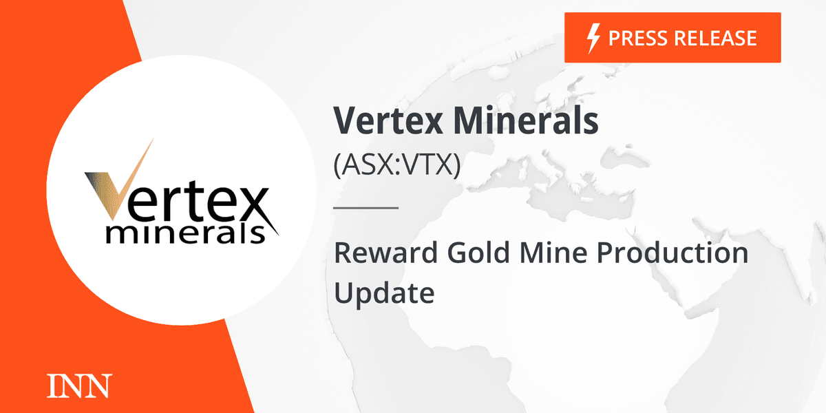 Reward Gold Mine Production Update | INN