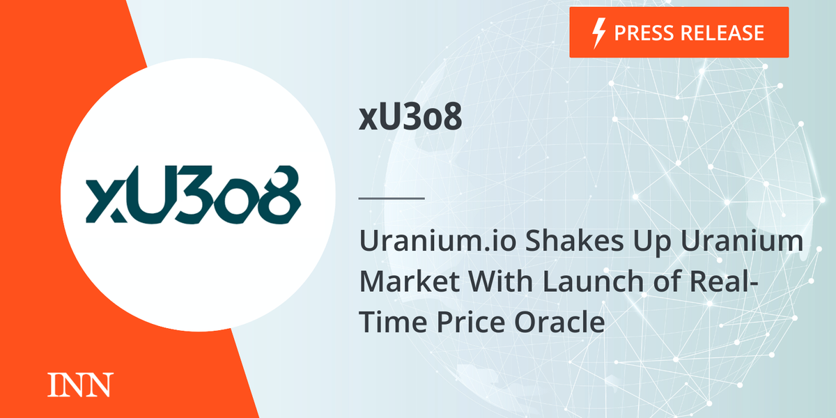 Uranium.io Shakes Up Uranium Market With Launch of Actual-Time Value Oracle Uranium.io Shakes Up Uranium Market With Launch of Actual-Time Value Oracle