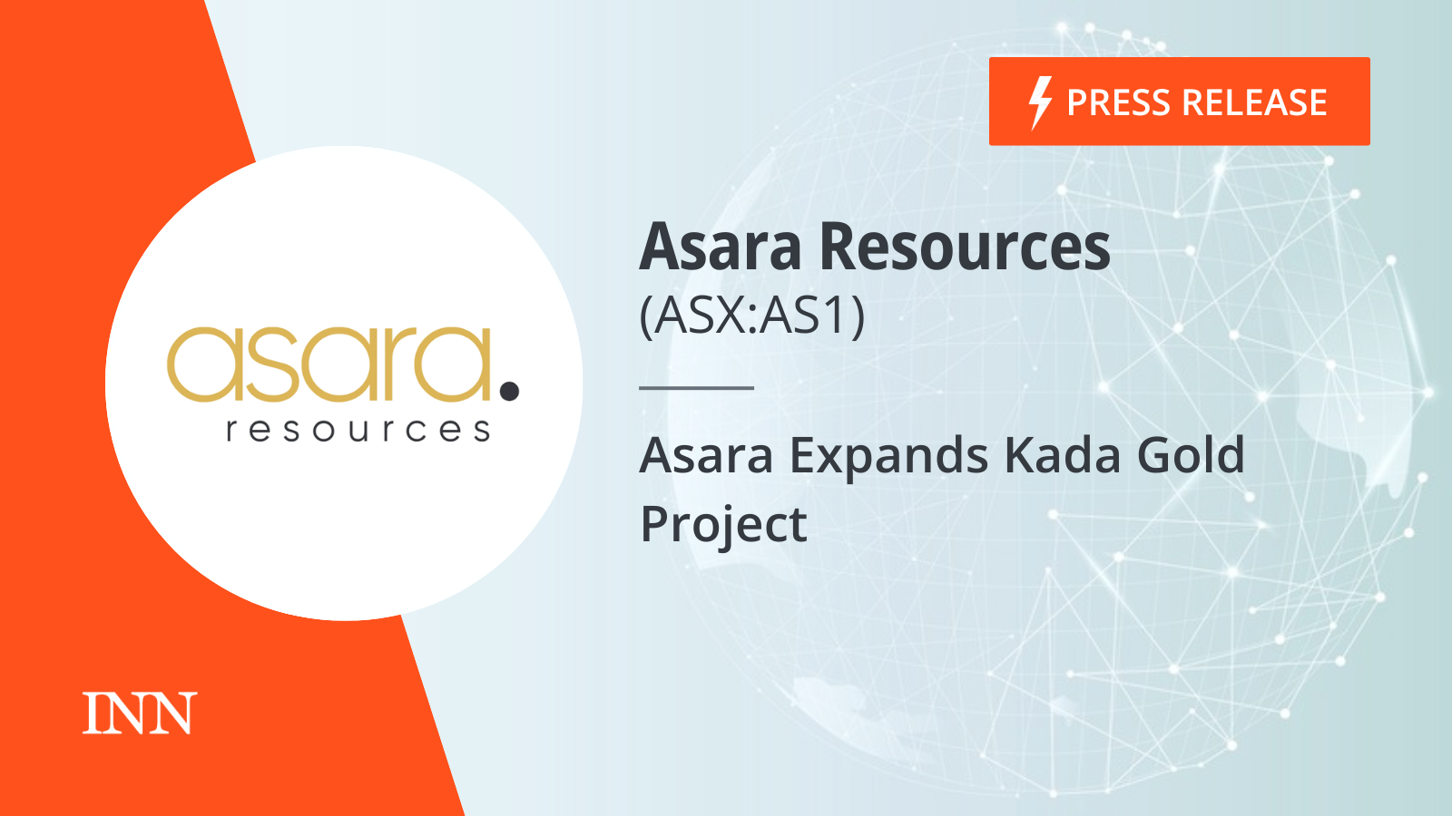 Asara Expands Kada Gold Project