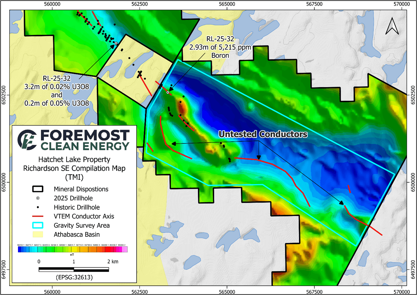 Figure 5. Hatchet Lake North – Richardson SE Target Area