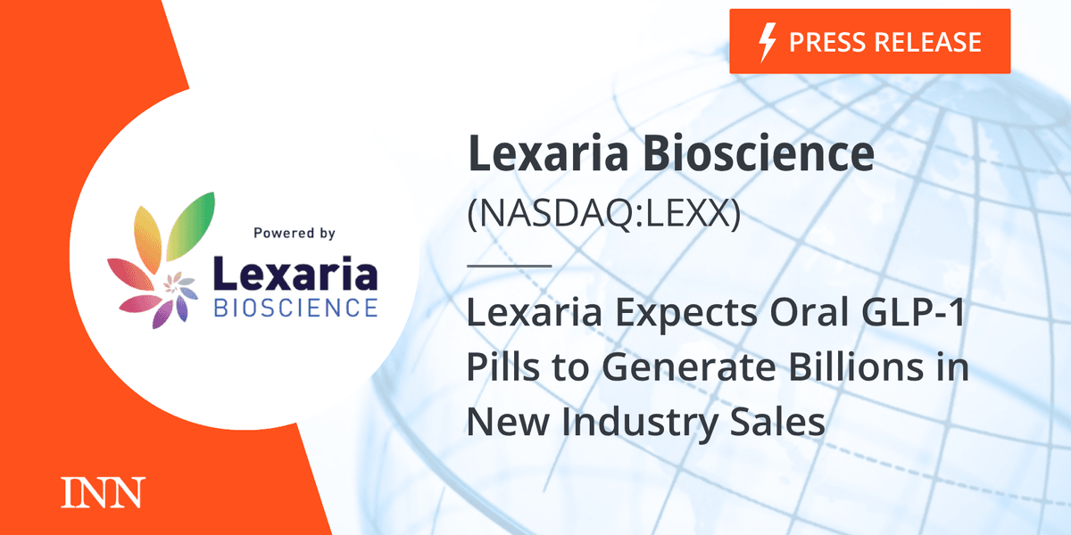 Lexaria Expects Oral GLP-1 Pills to Generate Billions in New Industry Sales Lexaria Expects Oral GLP-1 Pills to Generate Billions in New Industry Sales