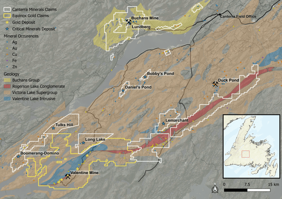 VLSG Projects map