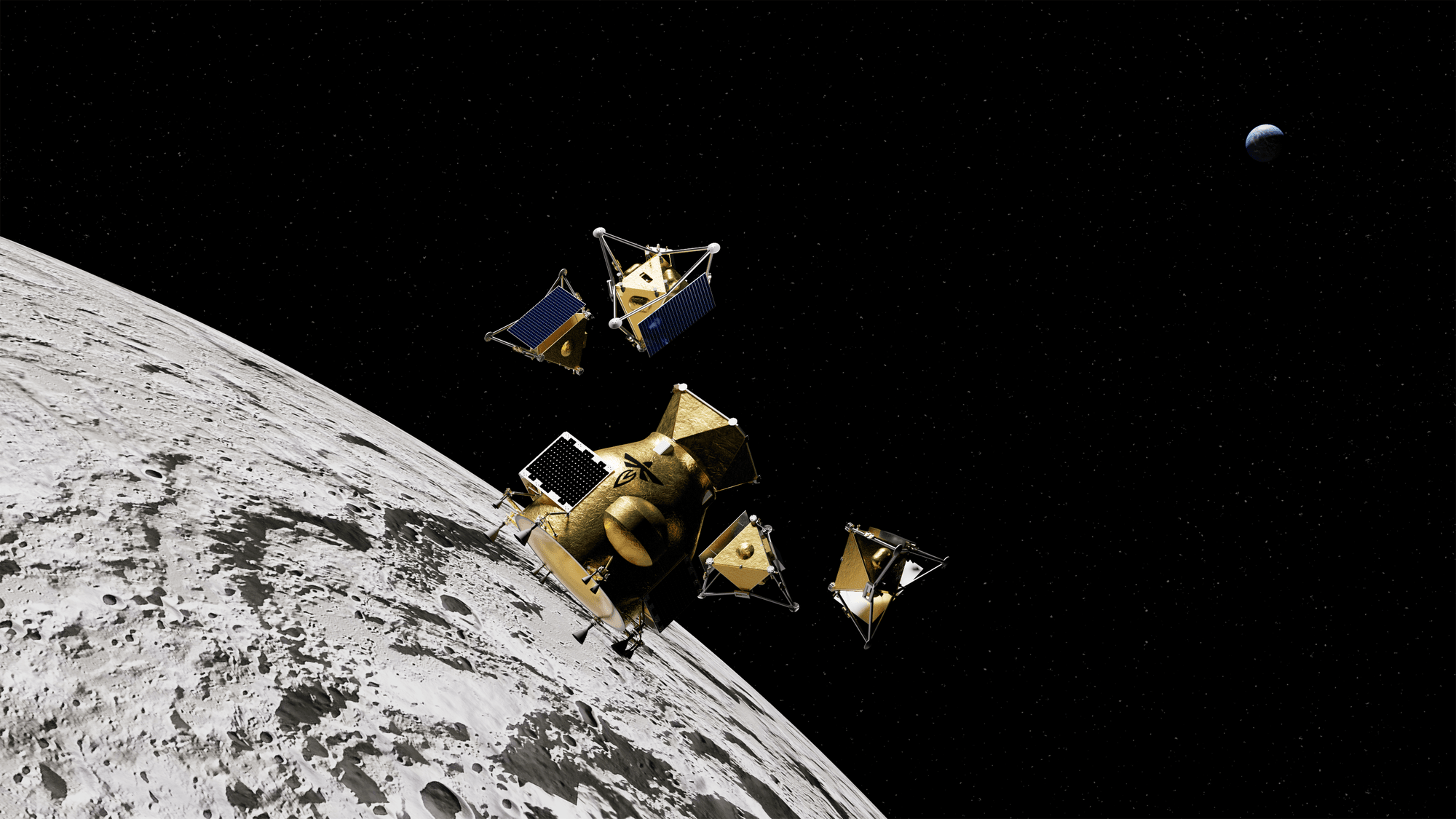 Firefly's Elytra Spacecraft - NASA MoonFall