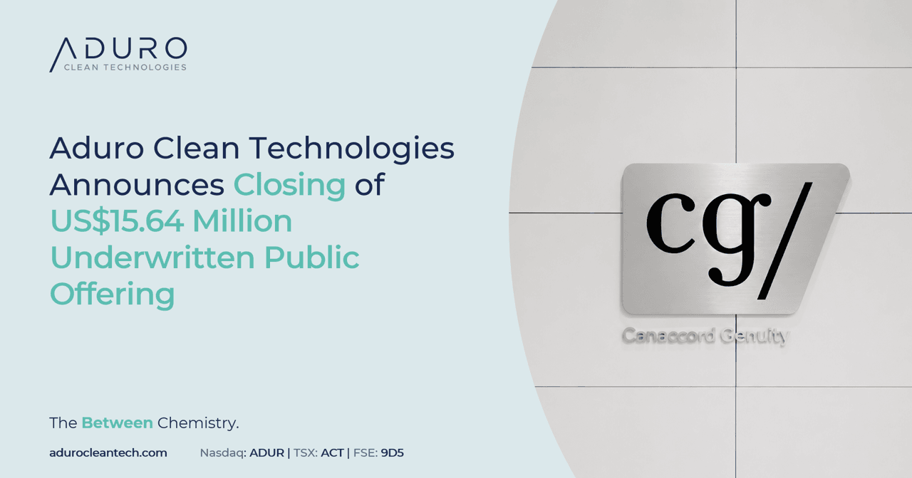Aduro June Public Offering Closing
