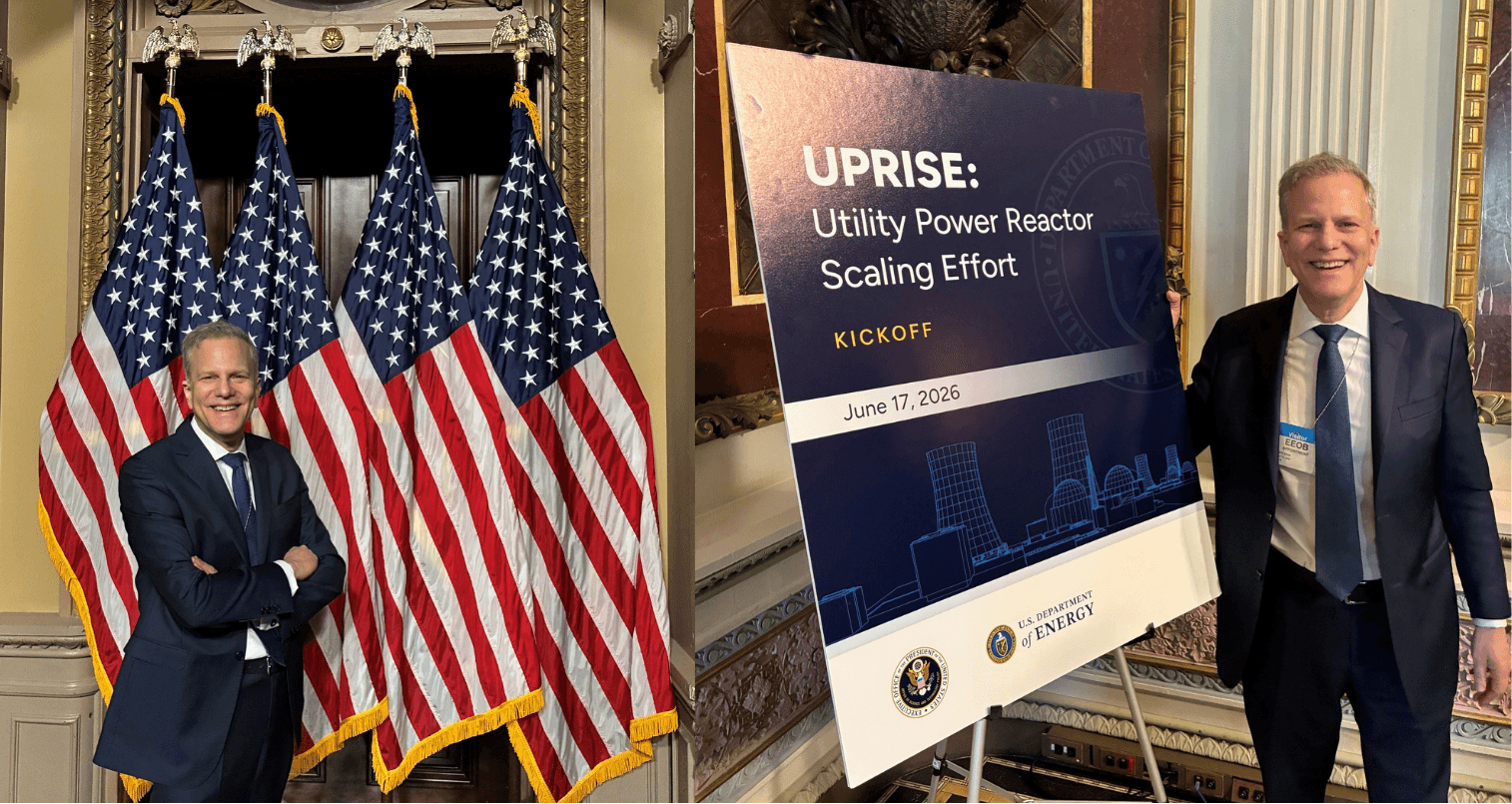 Seth Grae at the UPRISE launch at the White House