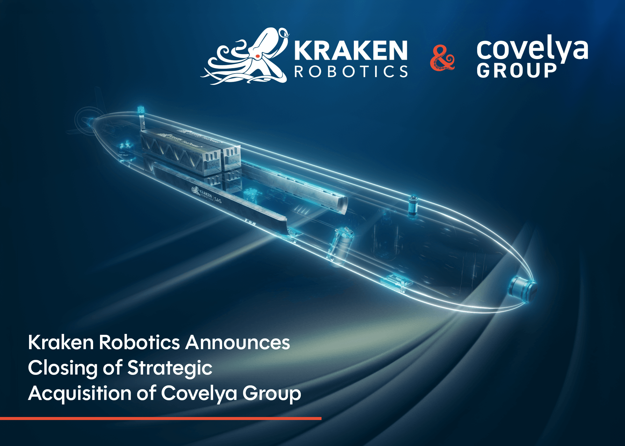 Kraken Robotics Acquires Covelya Group
