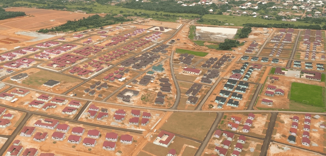 Figure 1: Bibiani Resettlement Project site as at August 2026