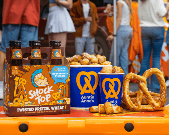 Shock Top x Auntie Anne's