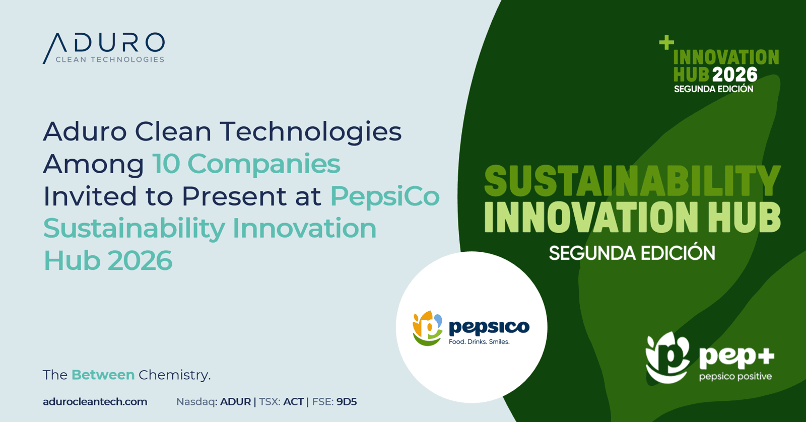 Aduro PepsiCo Innovation Hub