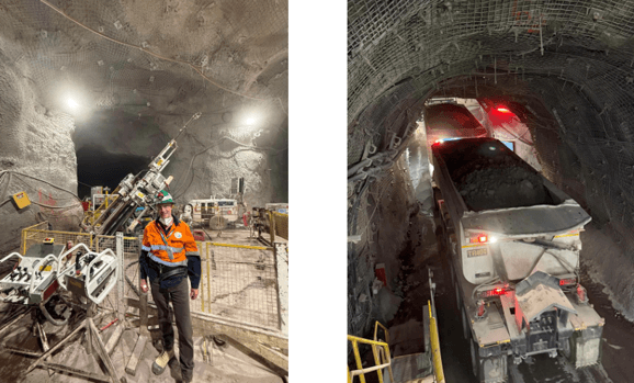 Lift 2 in-fill drilling & Road train