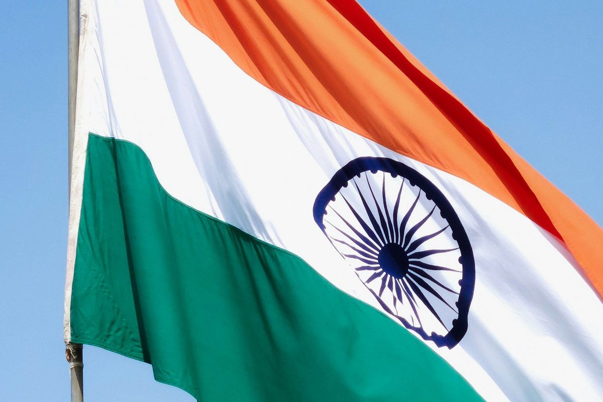 Indian flag.
