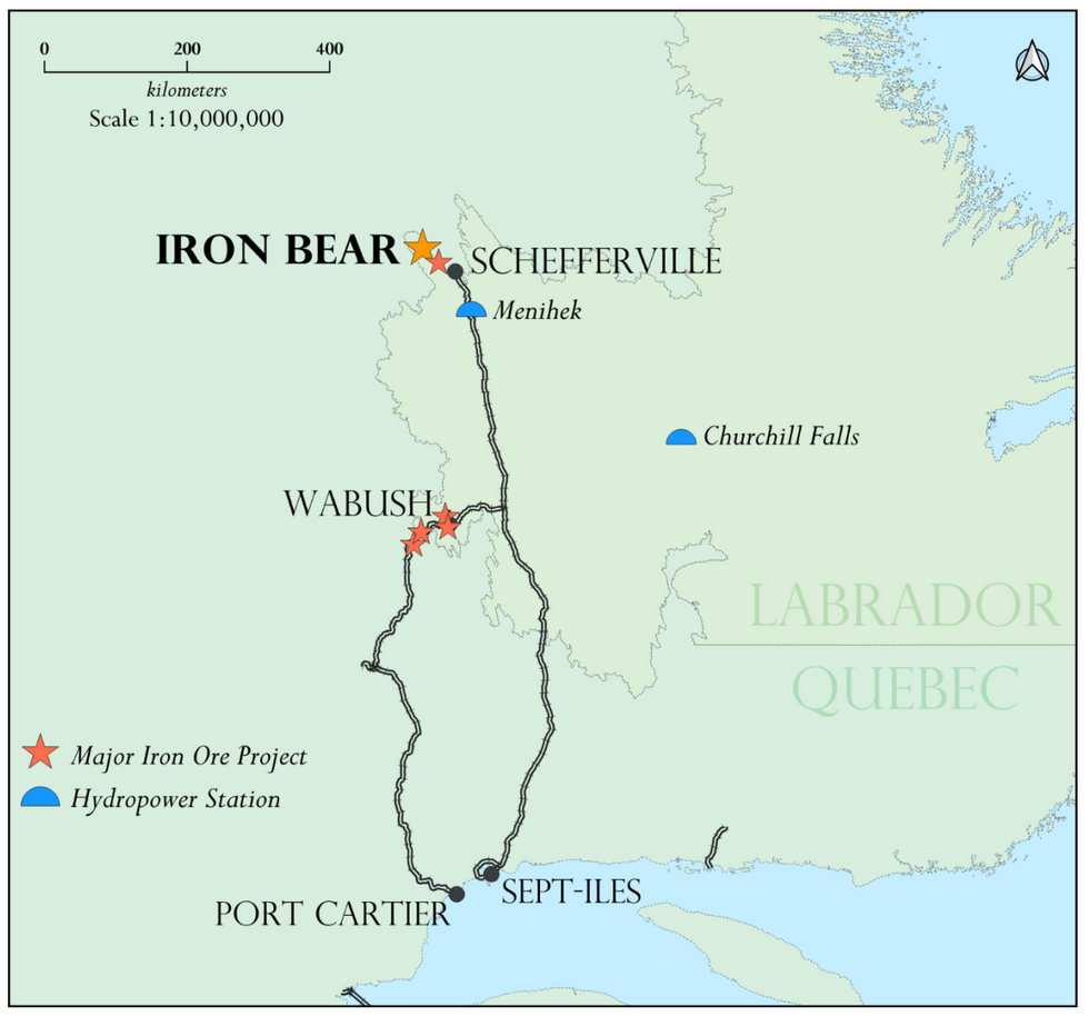 Iron Bear - Regional Access and Infrastructure