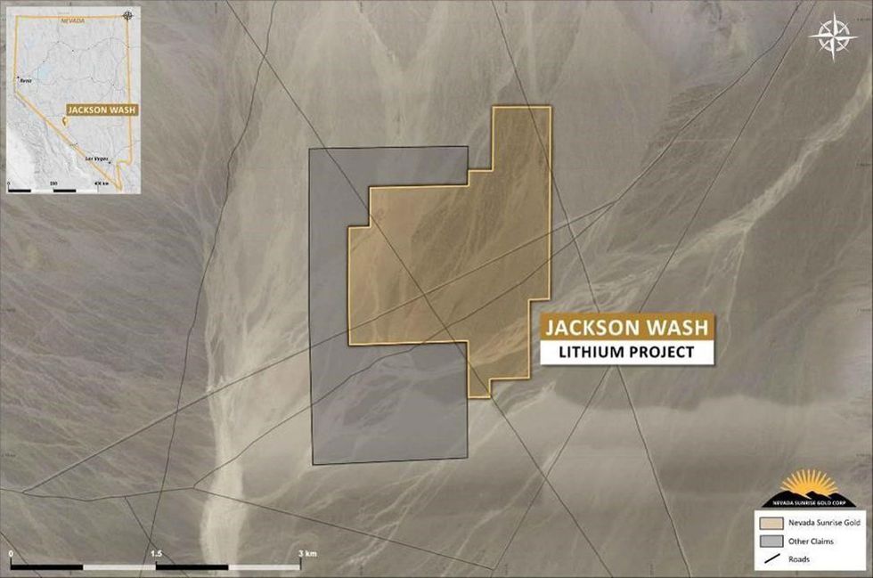 Jackson Wash Lithium Project