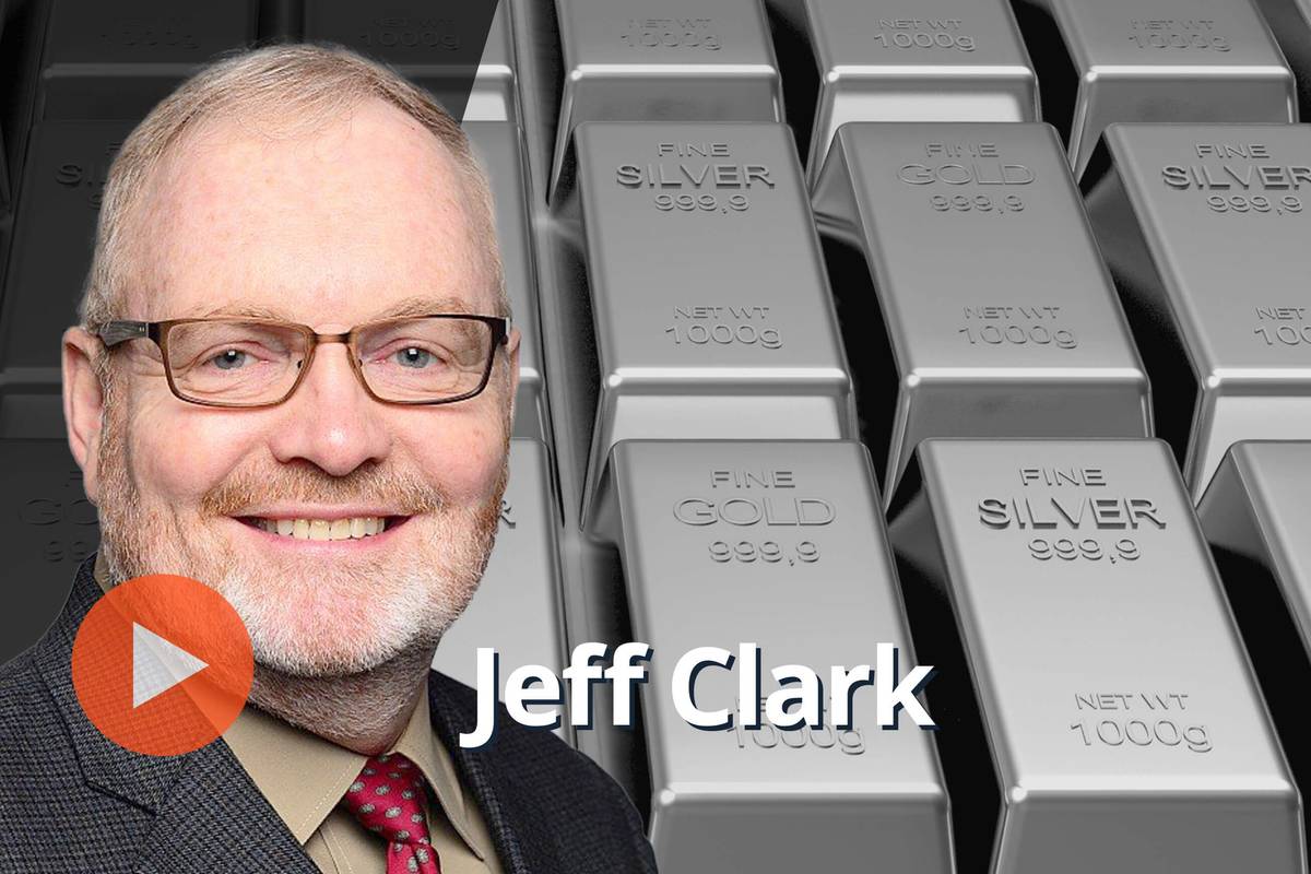 Jeff Clark, gold and silver bars.