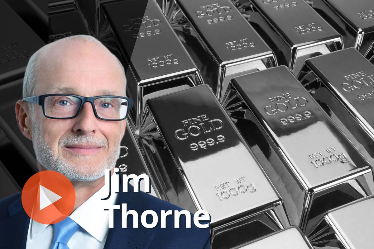 Jim Thorne, gold bars.
